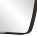 Rudy Dark Bronze Silhouette Wall Mirror