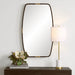 Rudy Dark Bronze Silhouette Wall Mirror