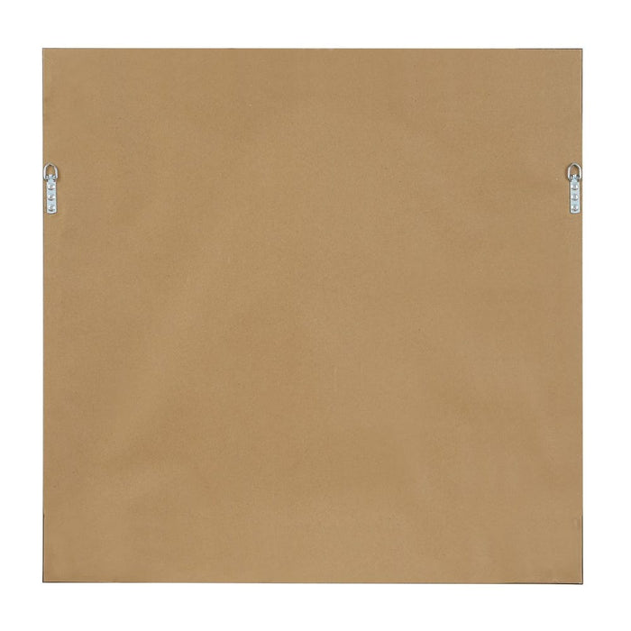 Winona Antique Gold Square Wall Mirror – Set of 2