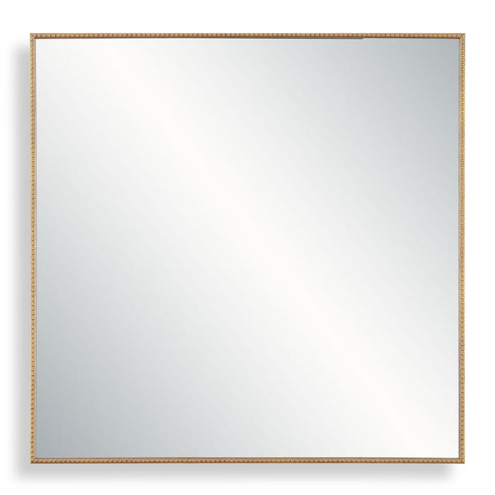 Winona Antique Gold Square Wall Mirror – Set of 2