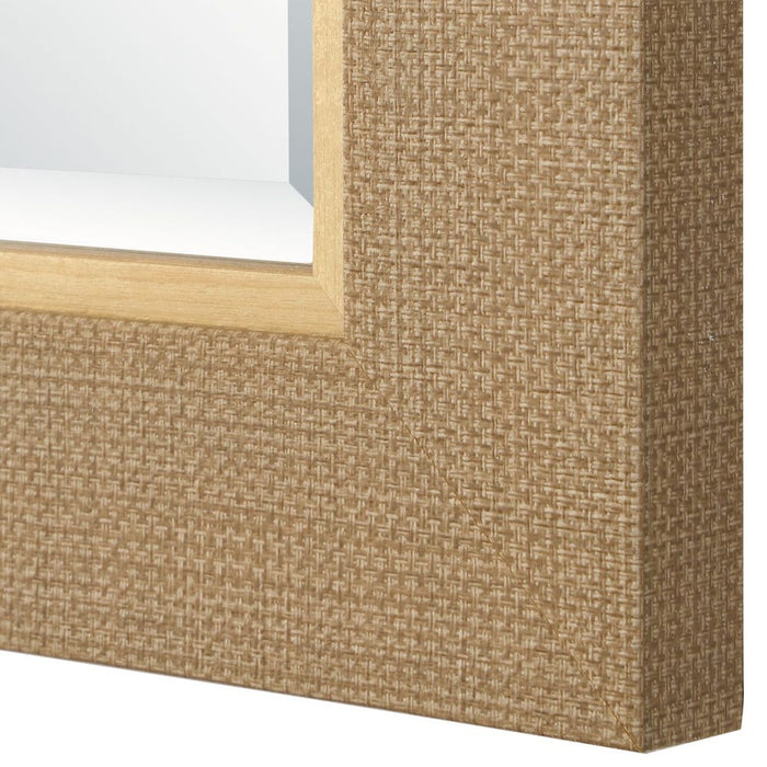 Bellemont Warm Gold Rectangular Wall Mirror