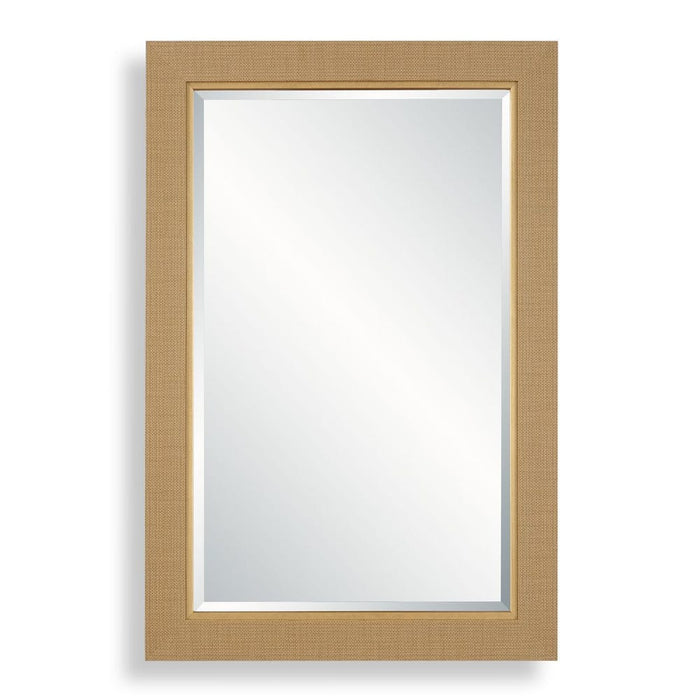 Bellemont Warm Gold Rectangular Wall Mirror