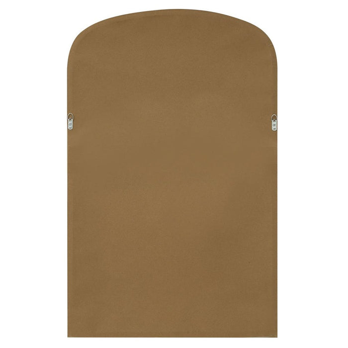 Cypria Antique Gold Arched Wall Mirror