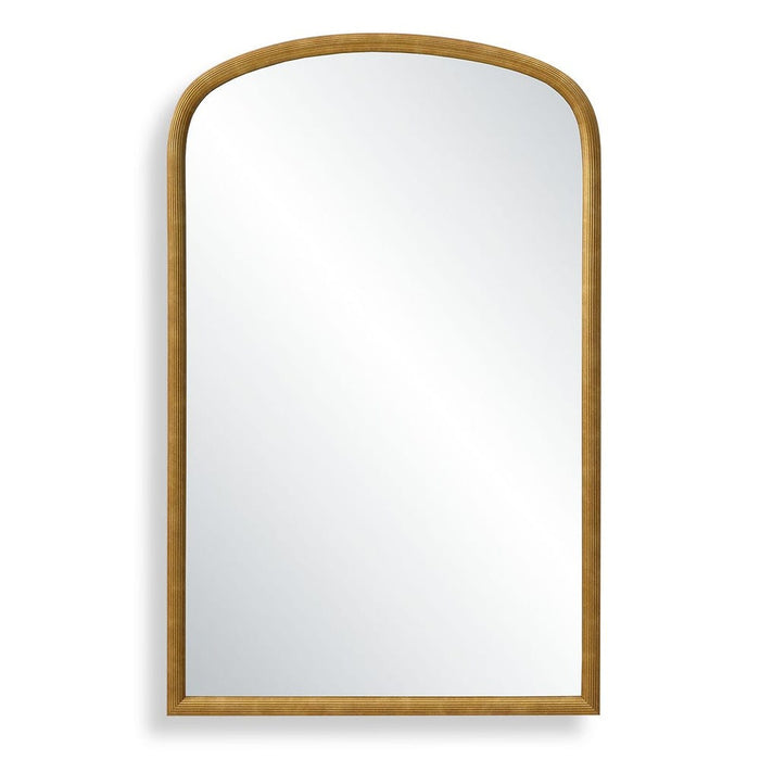 Cypria Antique Gold Arched Wall Mirror