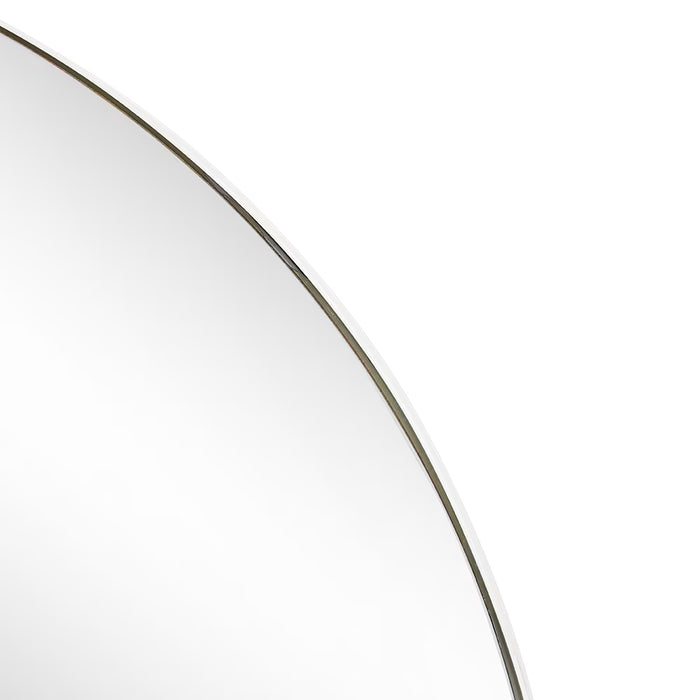 Gina White Arched Full Length Mirror