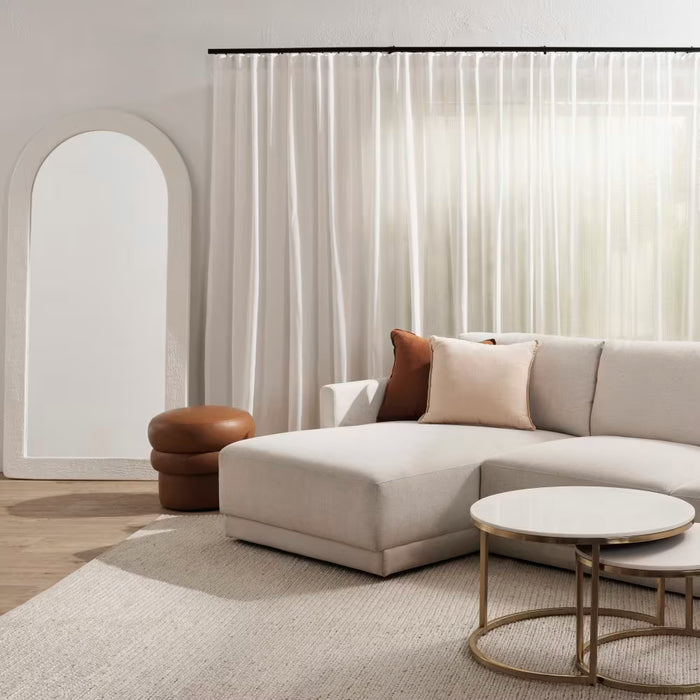 Shienel White Arched Full Length Mirror