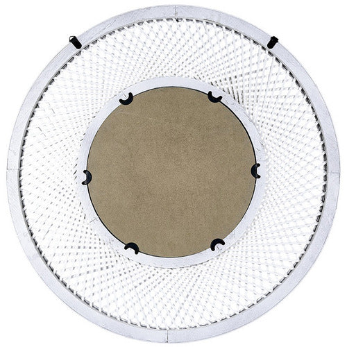 Xyriel Bamboo Wall Mirror