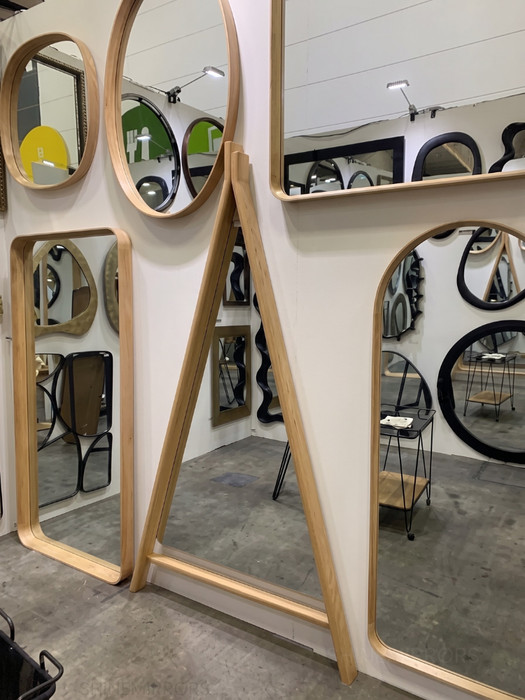 Anika Full Length Oak Wall Mirror