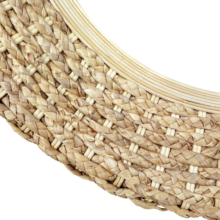Alden Woven Rattan Wall Mirror
