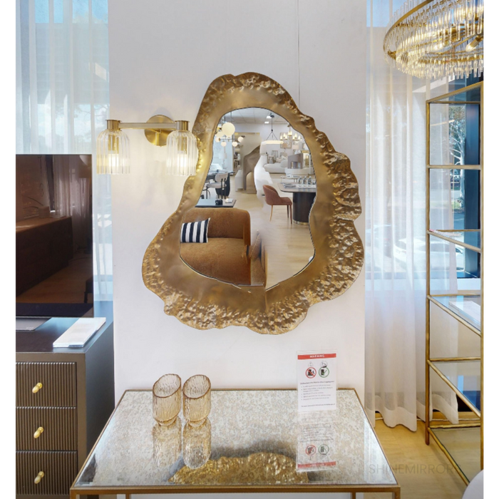 Yeda Gold Wall Mirror