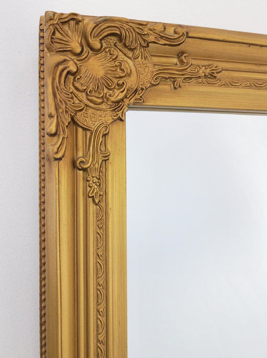 Alban Ornate Gold Wall Mirror