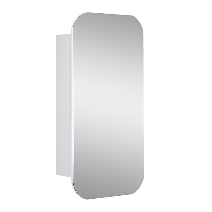 Alethea Rectangle Wall Hung Bathroom Mirror Shaving Cabinet Vanity