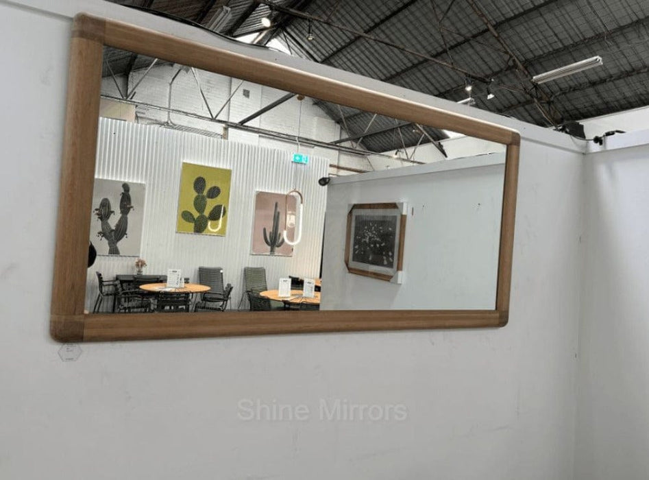 Alicia White Oak Large Wall Mirror