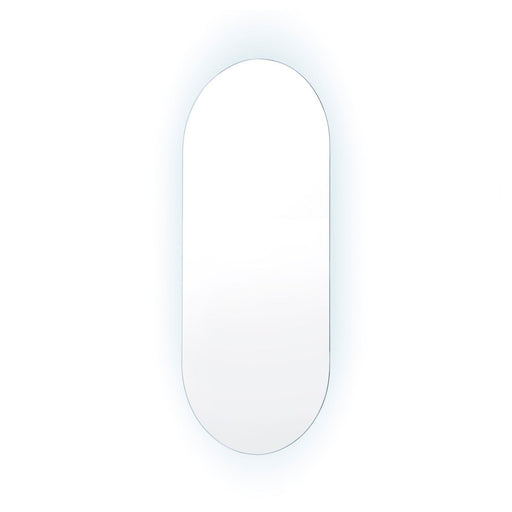 Alora LED Backlit Oval Frameless Bathroom Mirror