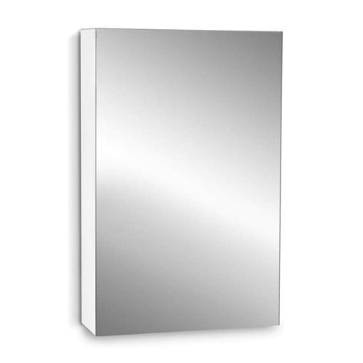 Alta Bathroom Vanity White Mirror with Single Door Storage Cabinet