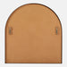 Amber Satin Brass Arch Mirror