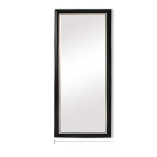Amir Black Silver Wall Mirror