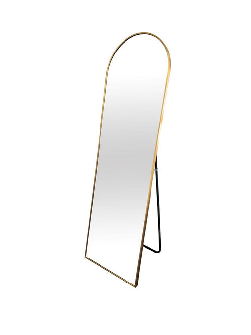 Arnesa Arch Gold Standing Mirror