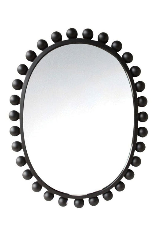Belvedir Black Oval Mirror