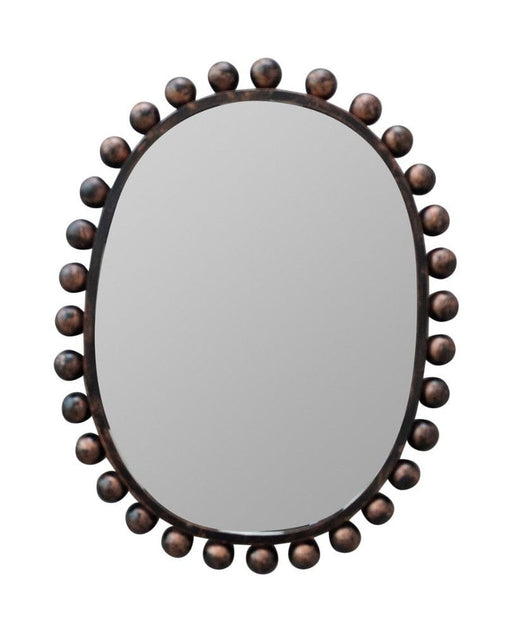 Belvedir Bronze Oval Mirror