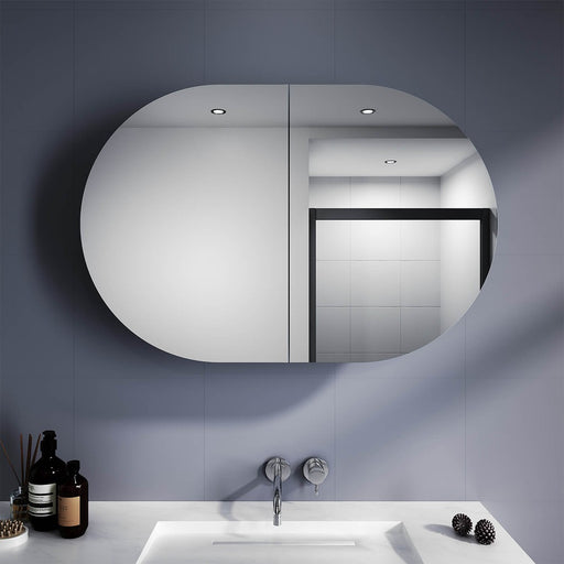 Beth Bathroom Mirror Shaving Cabinet 2-Door