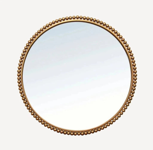 Bethan Round Gold Wall Mirror