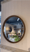 Bethan Round Gold Wall Mirror
