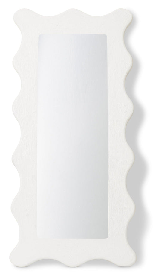 Brantley Rectangle White Wall Mirror