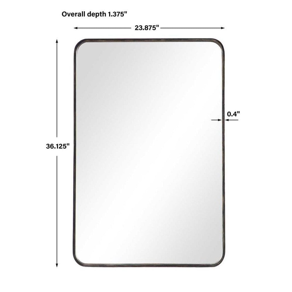 Brazon Bronze Metal Mirror — SHINE MIRRORS AUSTRALIA