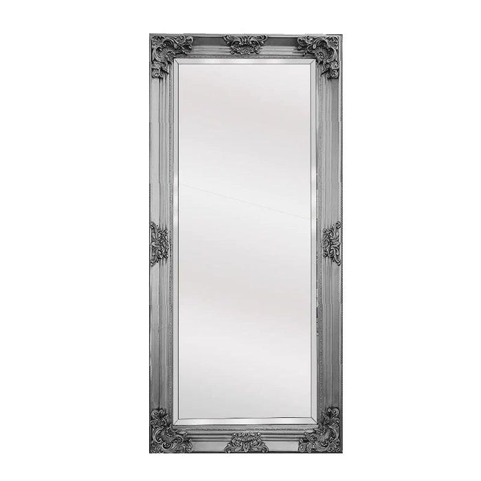 Brigette Ornate Silver Wall Mirror