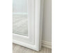 Carl Window Style White Mirror- Medium