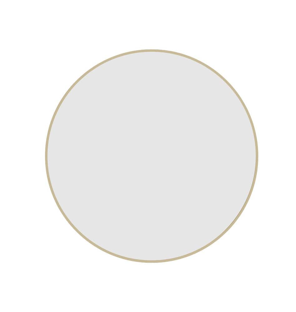 Cecilia Round Gold Mirror  SHINE MIRRORS AUSTRALIA