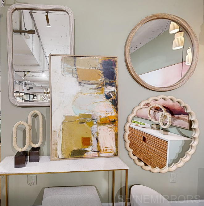 Uttermost Landry Round Wall Mirror