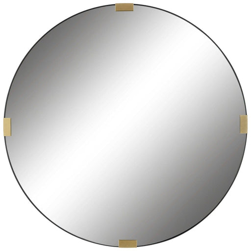 Clip Round Wall Mirror