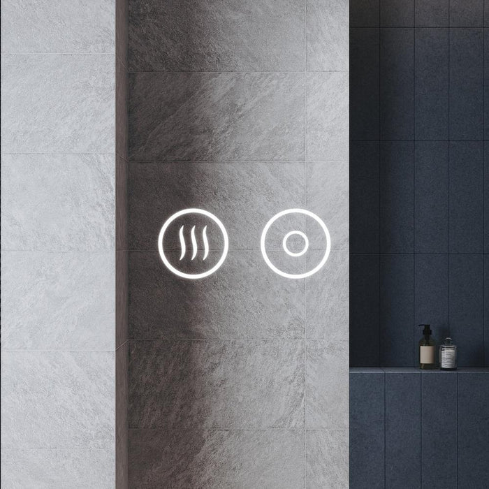 Antolin Pill-Shaped LED Bathroom Wall Mirror