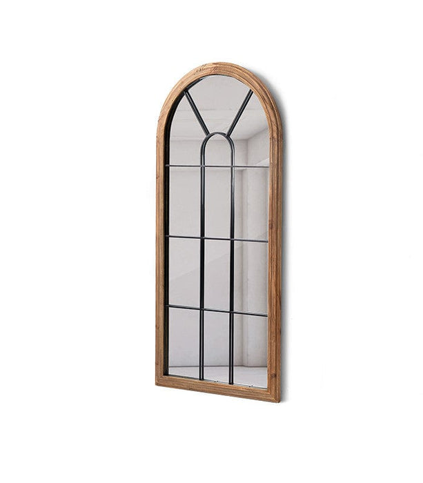 Demir Arched Wooden Mirror