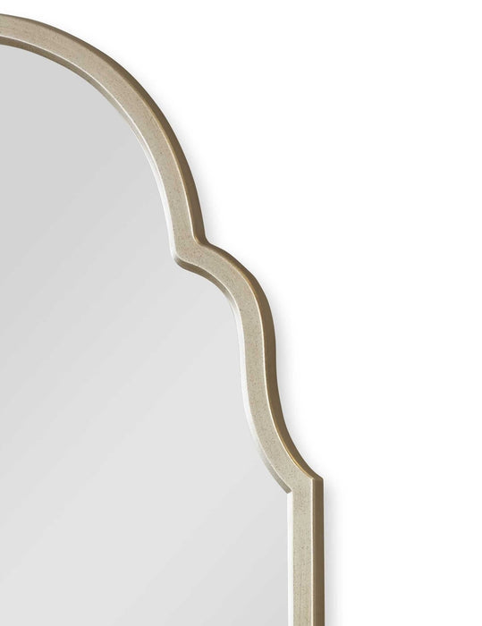 Devin Silver Arched Wall Mirror