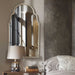 Devin Silver Arched Wall Mirror