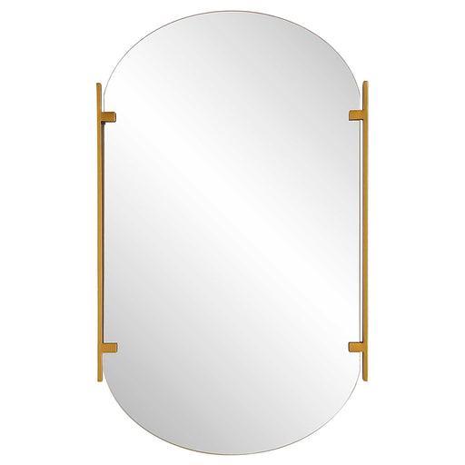 Eloisa Gold Pill Wall Mirror