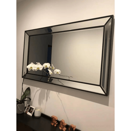 Elsa Black Wall Mirror