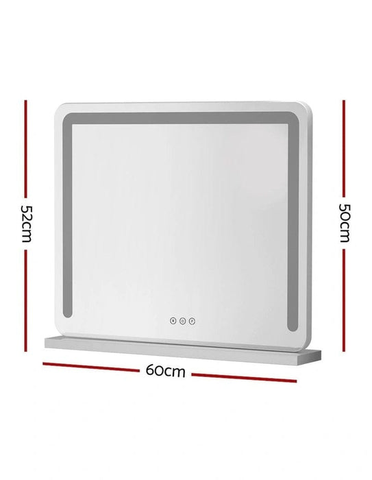 Emersten White Large Makeup Vanity Mirror With LED Light