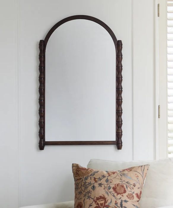 Claudine Arched Timber Wall Mirror