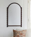 Claudine Arched Timber Wall Mirror