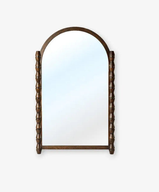 Claudine Arched Timber Wall Mirror