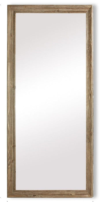 Fallon Antique Wood Natural Mirror