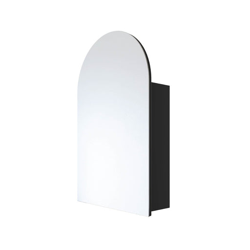 Fendra Arch Black Mirror Cabinet