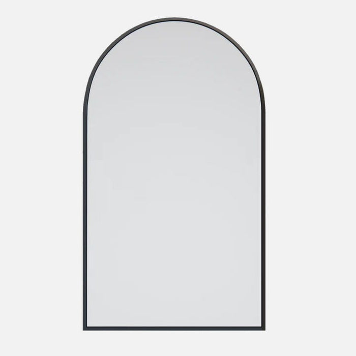 Ford Matt Black Arch Mirror Medium: 96cm x 2.5cm x 56cm