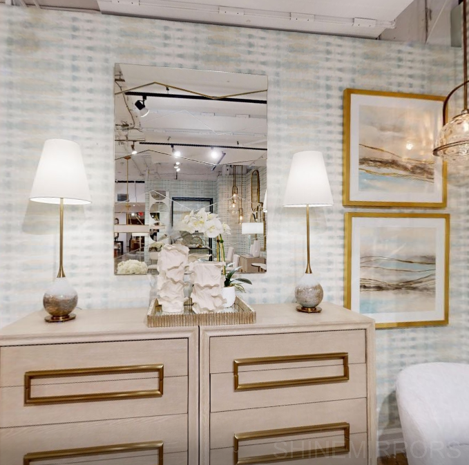 Uttermost Fracture Wall Mirror