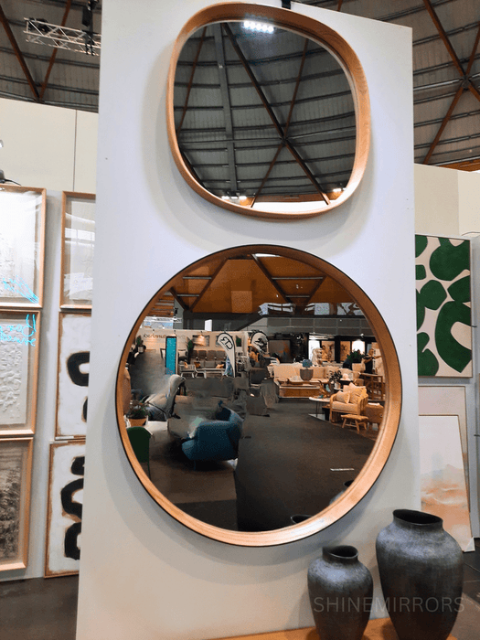 Hadiza Oak Wall Mirror