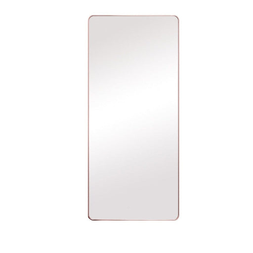 Henley Rose Gold Aluminium Mirror